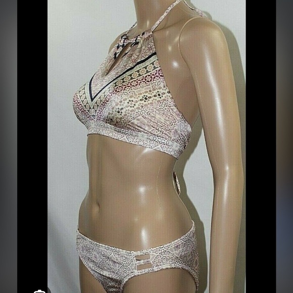 Athleta Aqualuxe Kitten Kisses Bikini Set Medium 59 - Picture 5 of 16